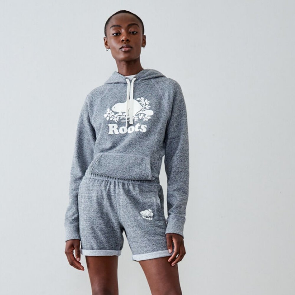 Roots | Salt and Pepper Original Kanga Hoodie - Picture 2 of 10